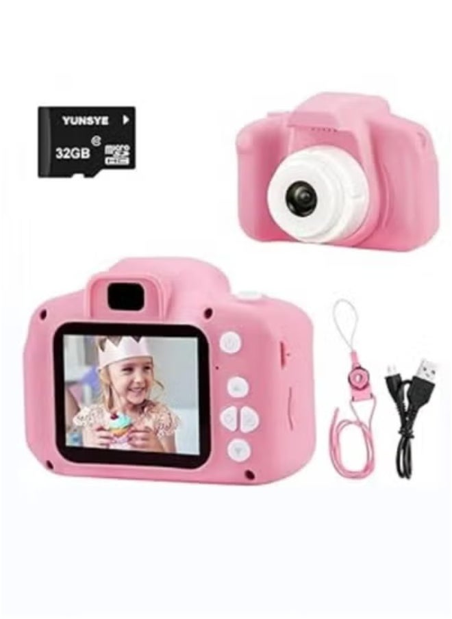 TIGER Kids Camera 1080P HD Digital Camera for Children Aged 3–12 Years – Rechargeable Photo & Video Toy with 32GB SD Card, Selfie Mode & Durable Case – Easy-to-Use Kids Camera for Boys & Girls – Ideal for Birthdays, Travel, Outdoor Fun & Educational Play  - Image 1