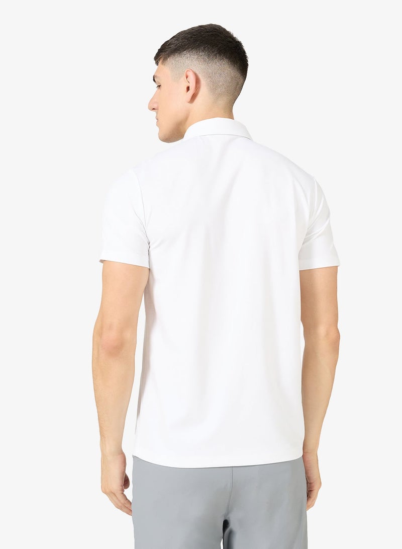 انتا تي شيرت قطار قصير أبيض - Image 2