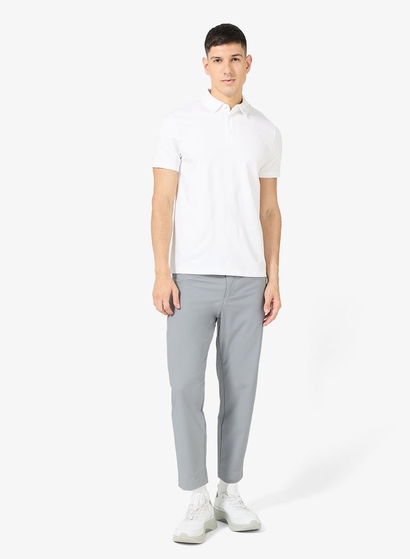 انتا تي شيرت قطار قصير أبيض - Image 4