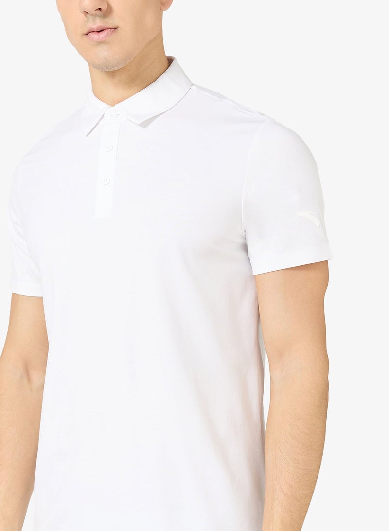 انتا تي شيرت قطار قصير أبيض - Image 3