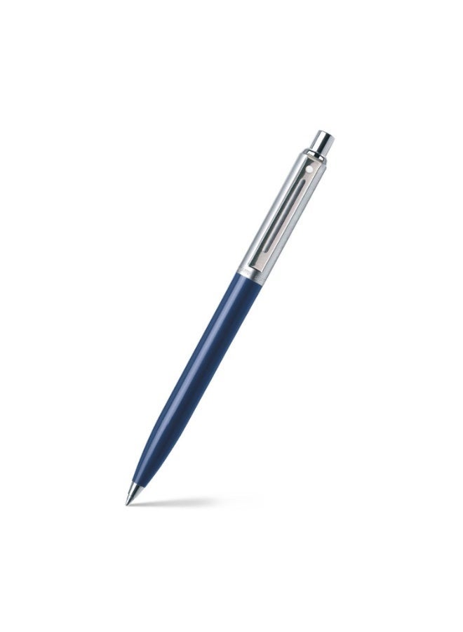Sheaffer Ballpoint Pen 321 Sentinel Blue with Chrome Trim | Premium Ballpen Blue - Image 1