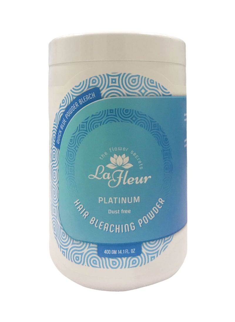 La Fleur - Hair Bleaching Powder Dust Free Blue 400g - Image 1
