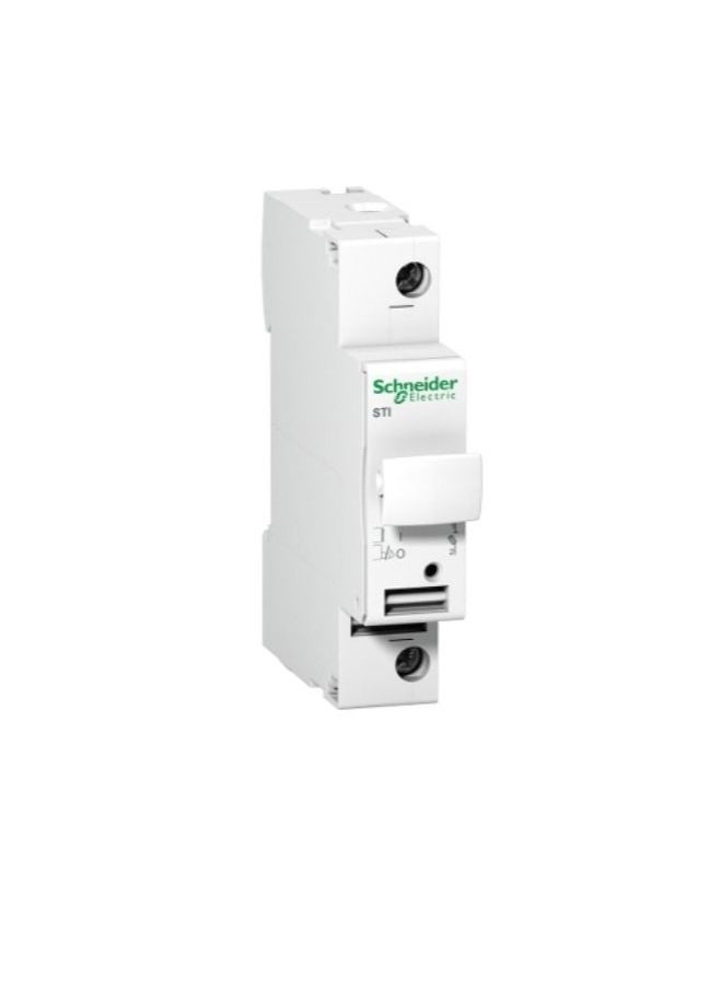 Schneider Electric Schneider Breaker Acti9 STI_ Acti 9 - fuse-disconnector STI - 1 pole - 25 A - for fuse 10.3 x 38 mm_ [A9N15636]  - Image 1