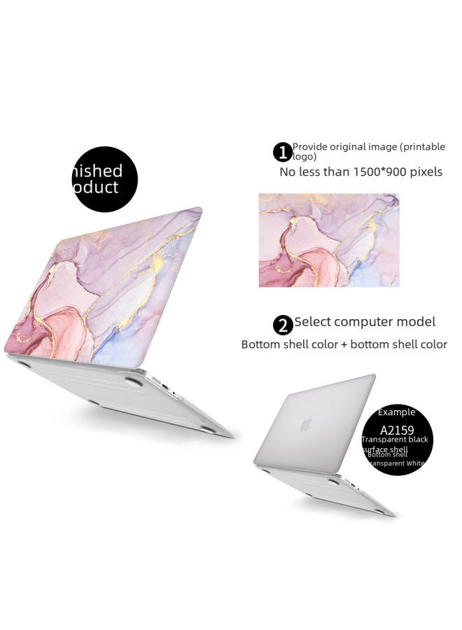 13-inch Macbook Laptop Case Notebook Protective Cover Macbook Air Pro14 Shell Case-Color:RS-912-Applicable Model:13.3 Pro (a1706/a1989/a2159) - Image 4