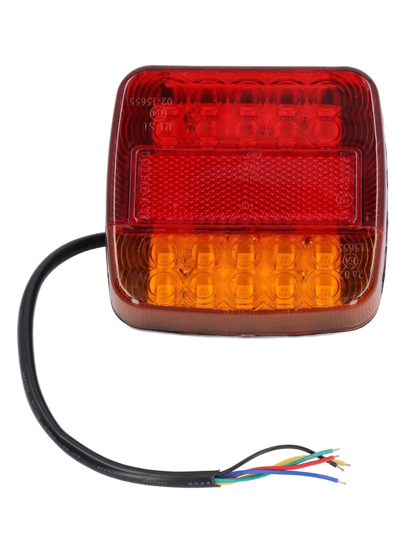 GGOOT Tail Turn Signal Light, 2pcs LED Taillights 12V Shock Resistant Rear Turn Signal Lamp Universal for Truck Trailer  - Image 5