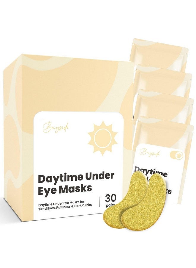 Bayside Daytime Under Eye Patches for Puffy Eyes and Dark Circles | Infused Gel Mask Patches for Dark Circle Undereye Support of Bags & Puffiness | Ideal for Bridesmaid Gifts & Bachelorette Party - Image 1