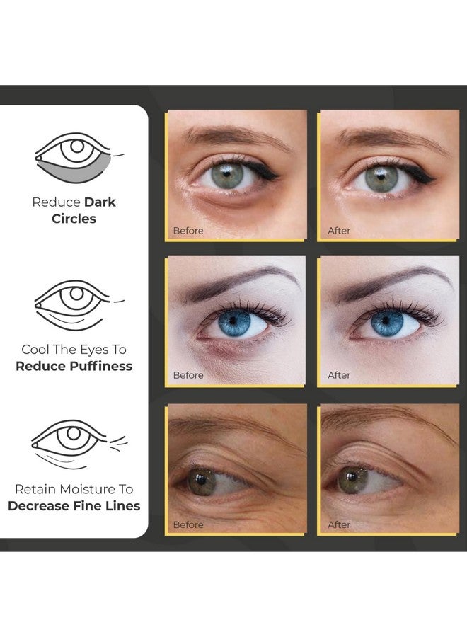 Bayside Daytime Under Eye Patches for Puffy Eyes and Dark Circles | Infused Gel Mask Patches for Dark Circle Undereye Support of Bags & Puffiness | Ideal for Bridesmaid Gifts & Bachelorette Party - Image 3