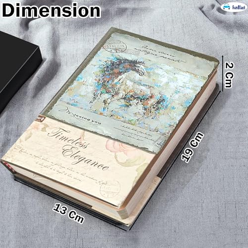 FunBlast Aesthetic Diary for Girls – Kawaii Diaries, Stylish Diary, Notebooks Diary for School, Home, Office, Travel Diary & Notebook – A5 Size (114 Sheets, 228+ Pages) (Horse) - Image 3