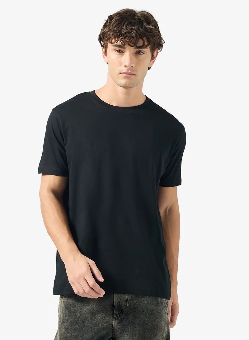Seventy Five Basics Pack of 2 Round Neck T-Shirt