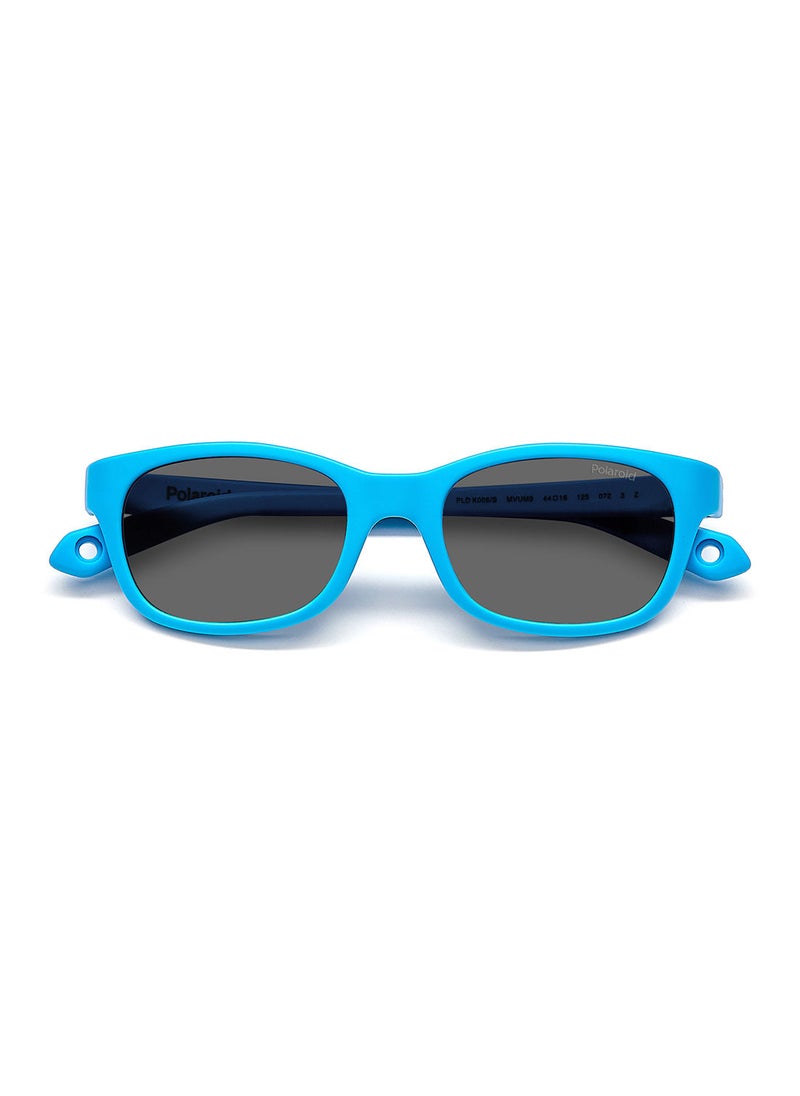 Polaroid Kids Unisex UV Protection Rectangular Sunglasses - Pld K006/S Azure 44 - Lens Size: 44 Mm  - Image 4