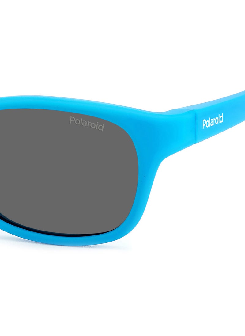 Polaroid Kids Unisex UV Protection Rectangular Sunglasses - Pld K006/S Azure 44 - Lens Size: 44 Mm  - Image 5