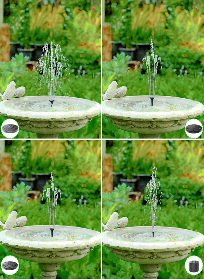 Biling Solar Water Pump for Bird Bath, 6.5W Solar Panel Kit Outdoor Solar Fountain with DIY 5ft Tubing for Samll Ponds Garden and Pool - Image 3