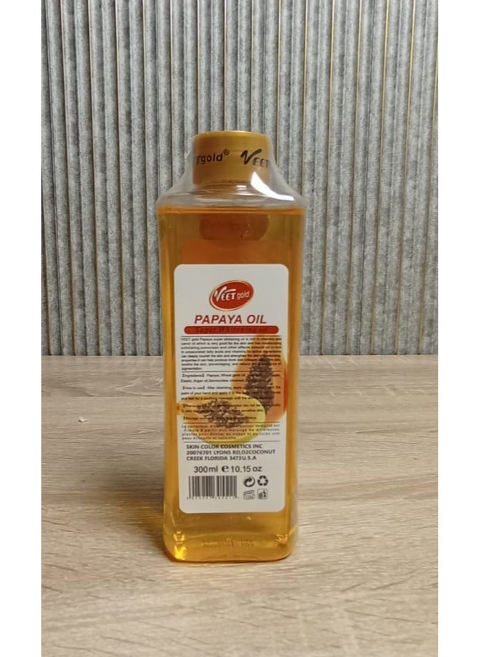 Veet gold Papaya Super Whitening Oil 300ml - Image 2