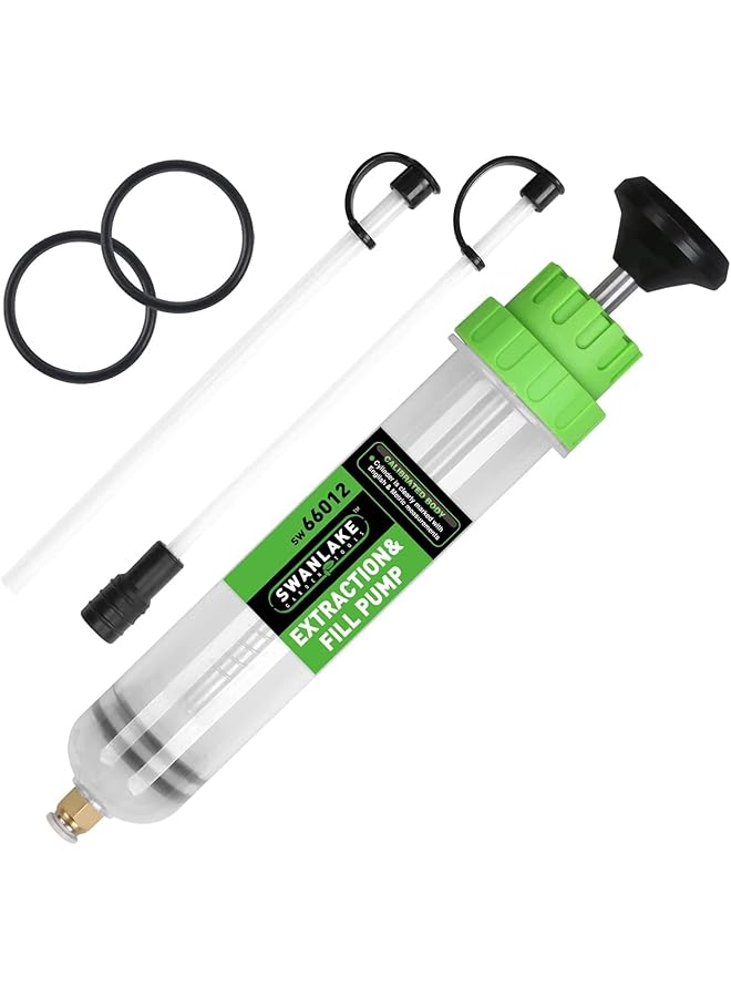 SWANLAKE GARDEN TOOLS 200Cc Fluid Extractor, Extraction&Fill Pump,Fluid Syringe Pump Manual Suction Vacuum Fuel Car Transfer  - Image 1