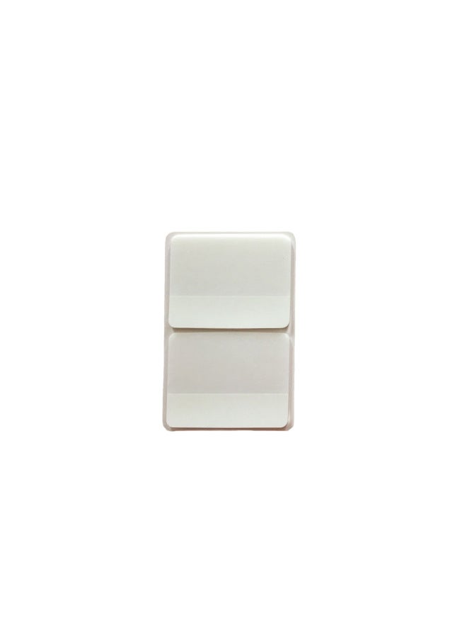 Delicious White Index Post-it Notes N-time Bopp High Viscosity Absorbent Ink Quick-drying Double-sided Writable Office Post-it Notes - Image 1