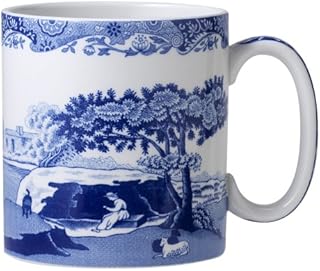 Spode Blue Italian Mug, Set of 4 - Image 1