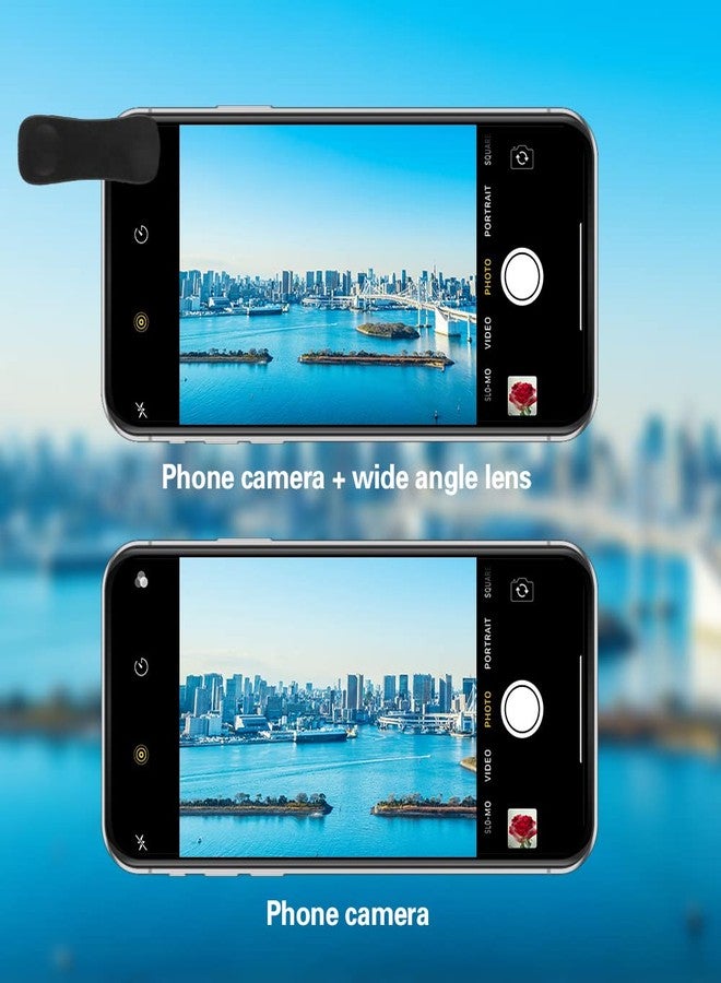 Godefa Phone Camera Lens, 6 lenses+ LED Light+ Remote Shutter+ Tripod, 18X Telephoto Zoom/Wide angle/Macro/Fisheye/CPL/Kaleidoscope camera lens kit for iPhone Xs X XR 8 7 6 Plus Samsung and Android - Image 4