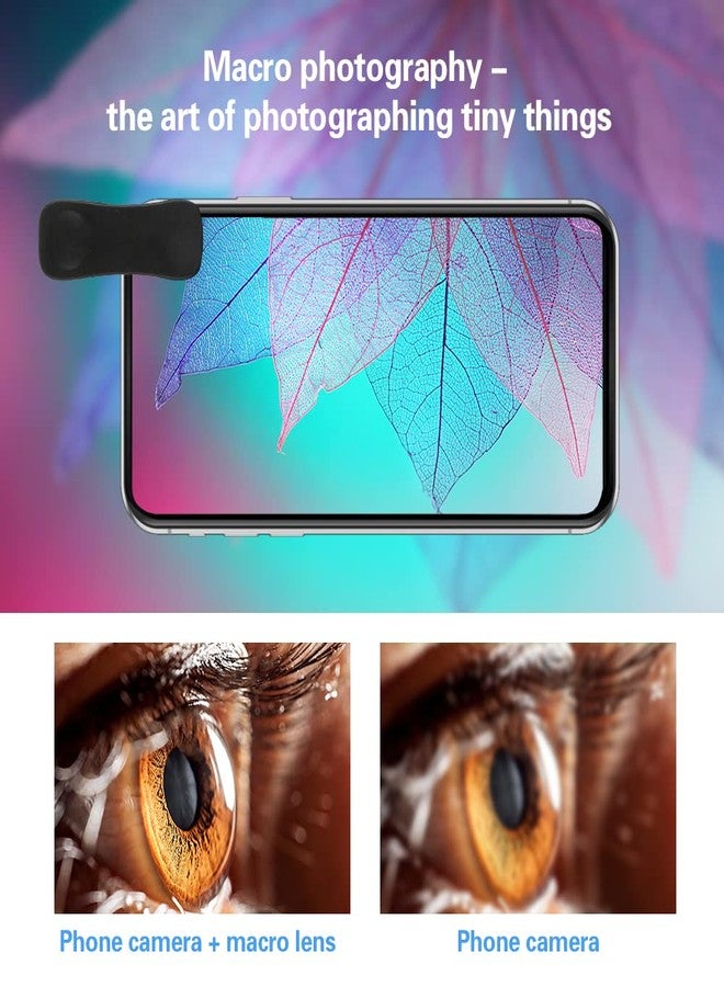 Godefa Phone Camera Lens, 6 lenses+ LED Light+ Remote Shutter+ Tripod, 18X Telephoto Zoom/Wide angle/Macro/Fisheye/CPL/Kaleidoscope camera lens kit for iPhone Xs X XR 8 7 6 Plus Samsung and Android - Image 5