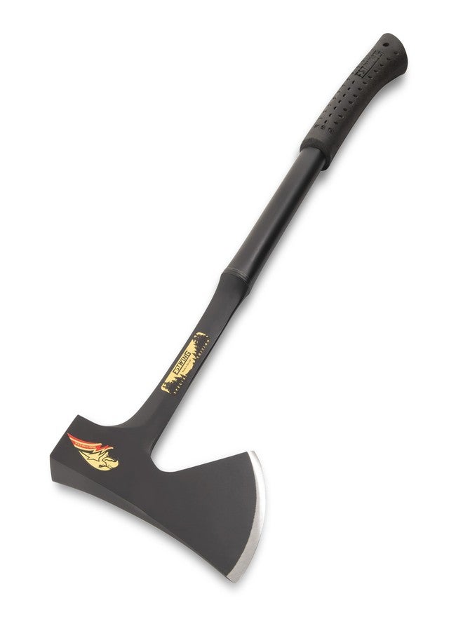 ESTWING Camper's Axe - 26" Wood Splitting Tool with All Steel Construction & Shock Reduction Grip - E45A - Image 2