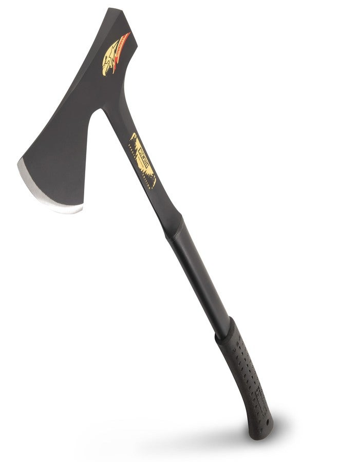 ESTWING Camper's Axe - 26" Wood Splitting Tool with All Steel Construction & Shock Reduction Grip - E45A - Image 1