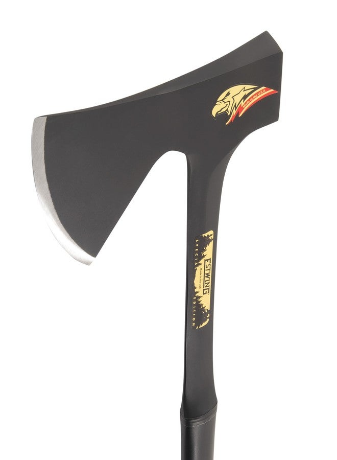 ESTWING Camper's Axe - 26" Wood Splitting Tool with All Steel Construction & Shock Reduction Grip - E45A - Image 3