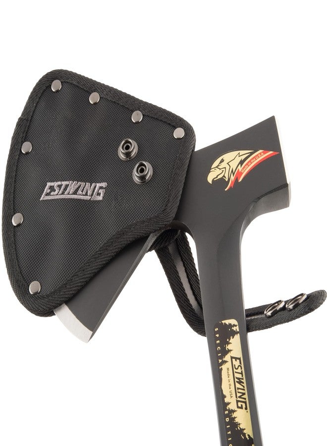 ESTWING Camper's Axe - 26" Wood Splitting Tool with All Steel Construction & Shock Reduction Grip - E45A - Image 5