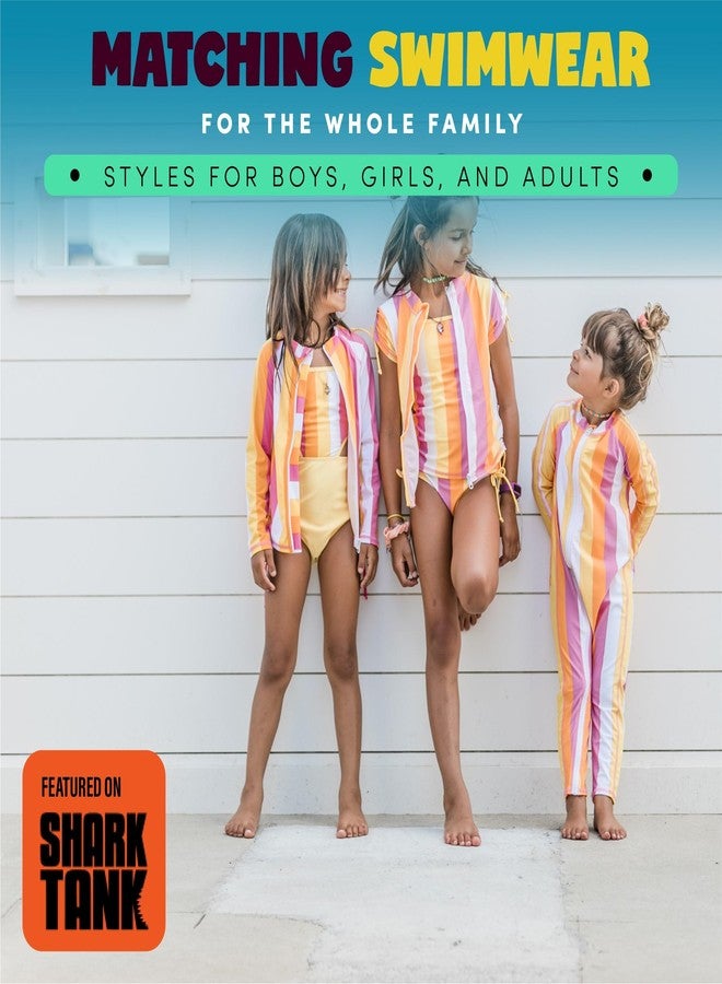 SwimZip Girls' Long-Sleeve UPF 50+ Swimsuit for Baby, Toddler, & Little Girls - Image 5
