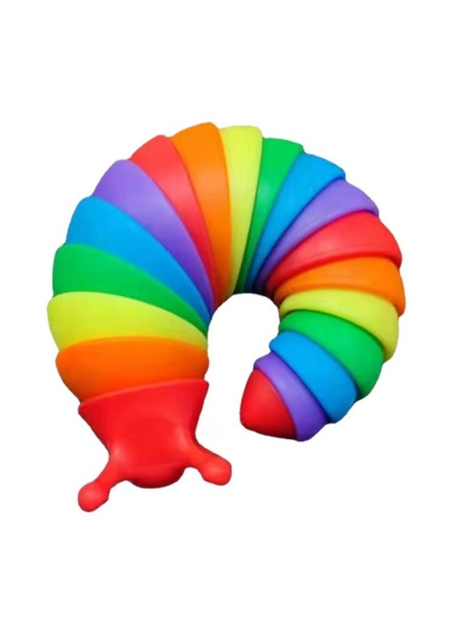 إسكدنيا لعبة تخفيف الضغط من سبيكة الحلزون بطرف الإصبع، لعبة فيدجيت سلاج بوبيت لتخفيف الضغط - اللون: أصفر - Image 3