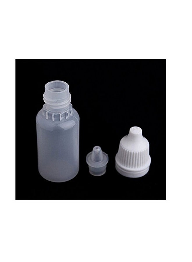 Suoirblss 24Pcs Clear Plastic Empty Refillable Dropper Bottle Essential Oil Container With Screw Lid Travel Portable Eye Liquid Container (1Oz) - Image 2