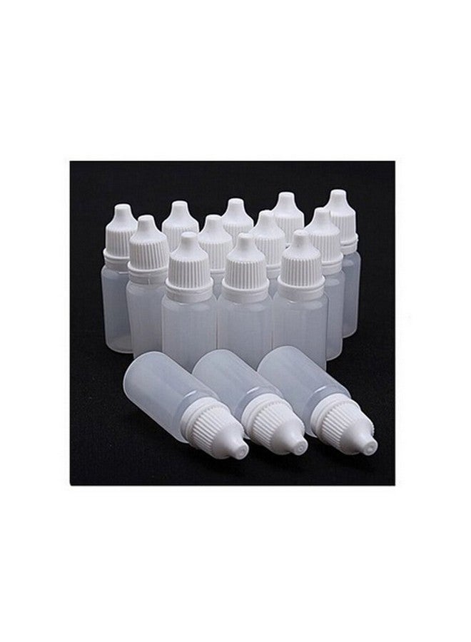 Suoirblss 24Pcs Clear Plastic Empty Refillable Dropper Bottle Essential Oil Container With Screw Lid Travel Portable Eye Liquid Container (1Oz) - Image 3