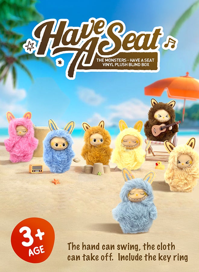 Galaxy Toys Twinkleboo Labubu Dolls The Monsters Mini Keychain Figure 4-Inch Blind Box Collectible Toy Random Design - Image 3