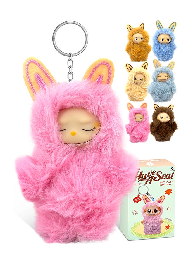 Galaxy Toys Twinkleboo Labubu Dolls The Monsters Mini Keychain Figure 4-Inch Blind Box Collectible Toy Random Design - Image 2