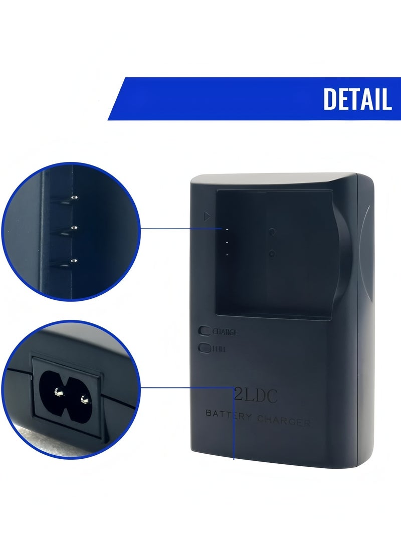 Flyview CB-2LDC CB-2LF Cameras Charger for Canon NB-11L NB-11LH Battery PowerShot ELPH 110 HS 320 HS 340 HS 350 HS IXUS 135 140 150 160 170 180 190 A2300 is A2400 A2500 A2600 A3400 A3500 A4000 IXUS 125 HS - Image 4