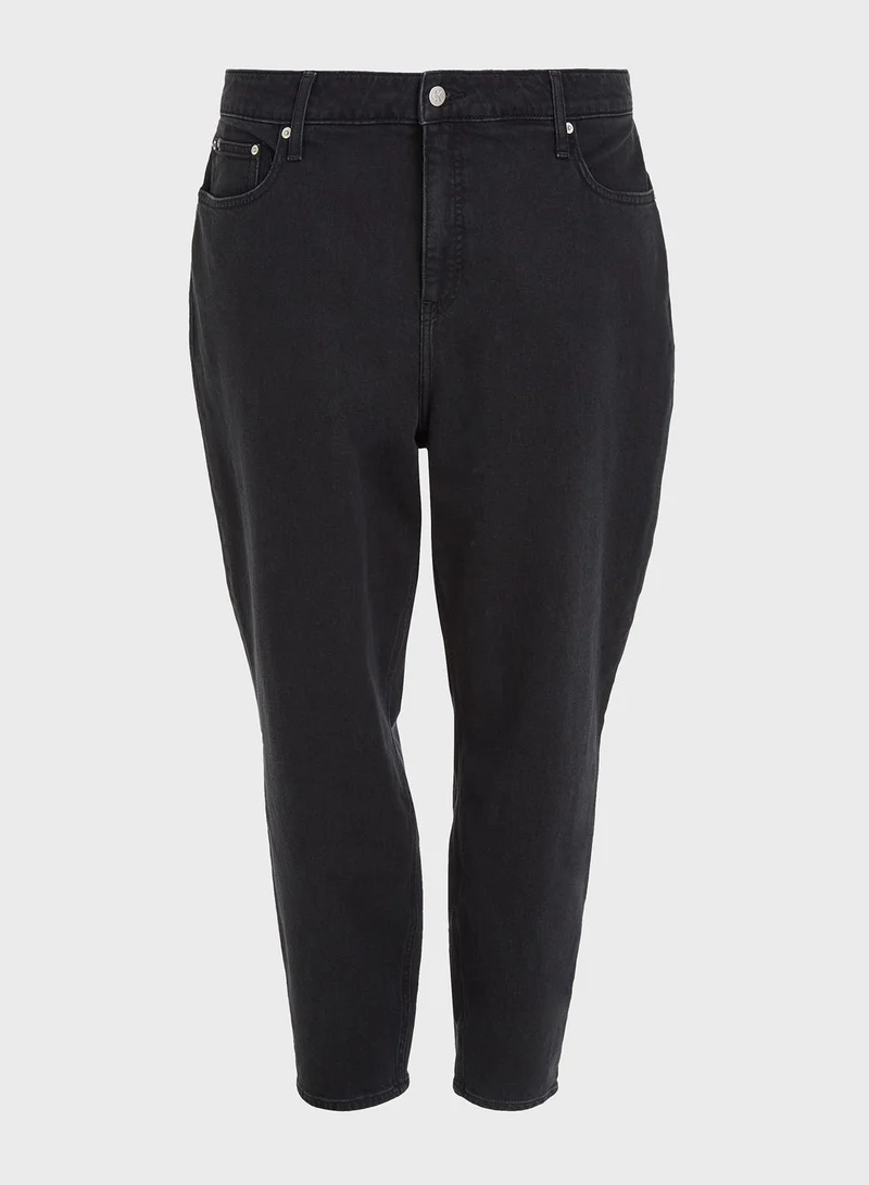 CALVIN KLEIN JEANS PLUS High Waist Mom Jeans