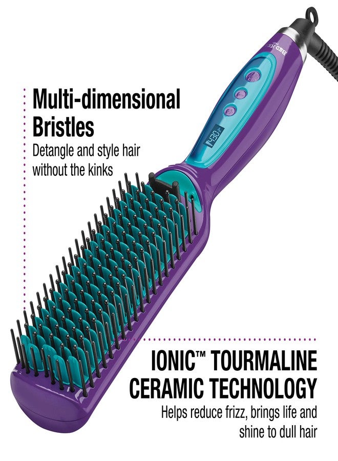 Bed Head Smooth Operator Straightening Styling Brush | Detangle and Straighten Hair, (4-1/2 in) - Image 3