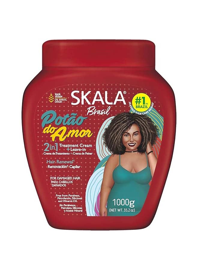 سكالا Expert Love Pot Conditioning Cream | Ideal for Smooth, Frizzy, Dry, Curly, Oily, Weak & Damaged Hair - Image 1