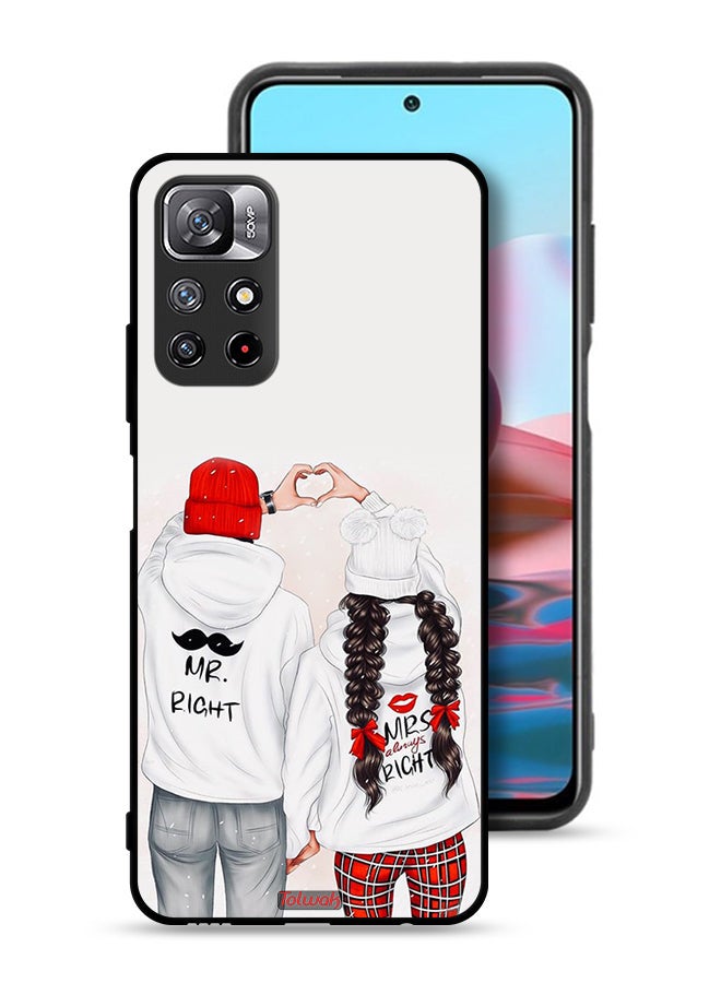 Tolwak جراب حماية لهاتف Xiaomi Redmi Note 11 4G يمينًا ويمينًا دائمًا - Image 1