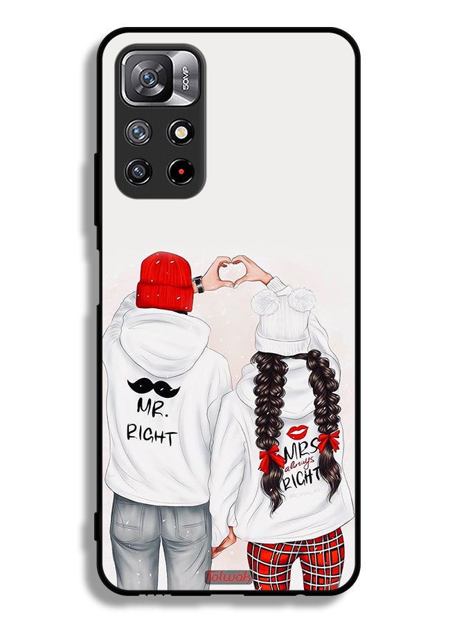 Tolwak جراب حماية لهاتف Xiaomi Redmi Note 11 4G يمينًا ويمينًا دائمًا - Image 2