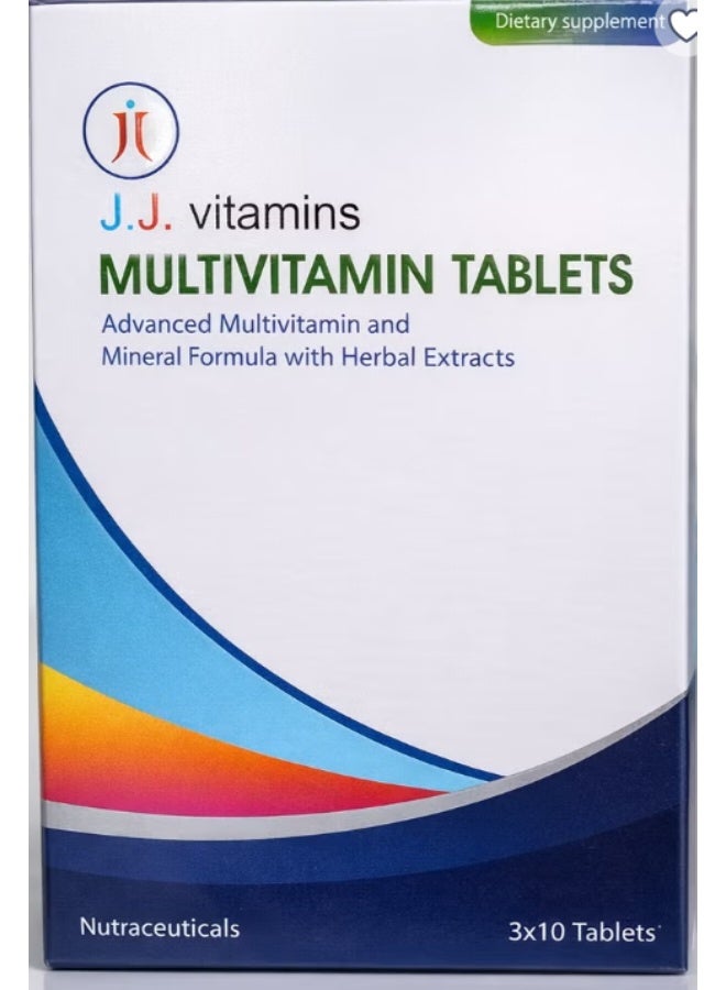 JJ VITAMINS MULTIVITAMINS TABLETS