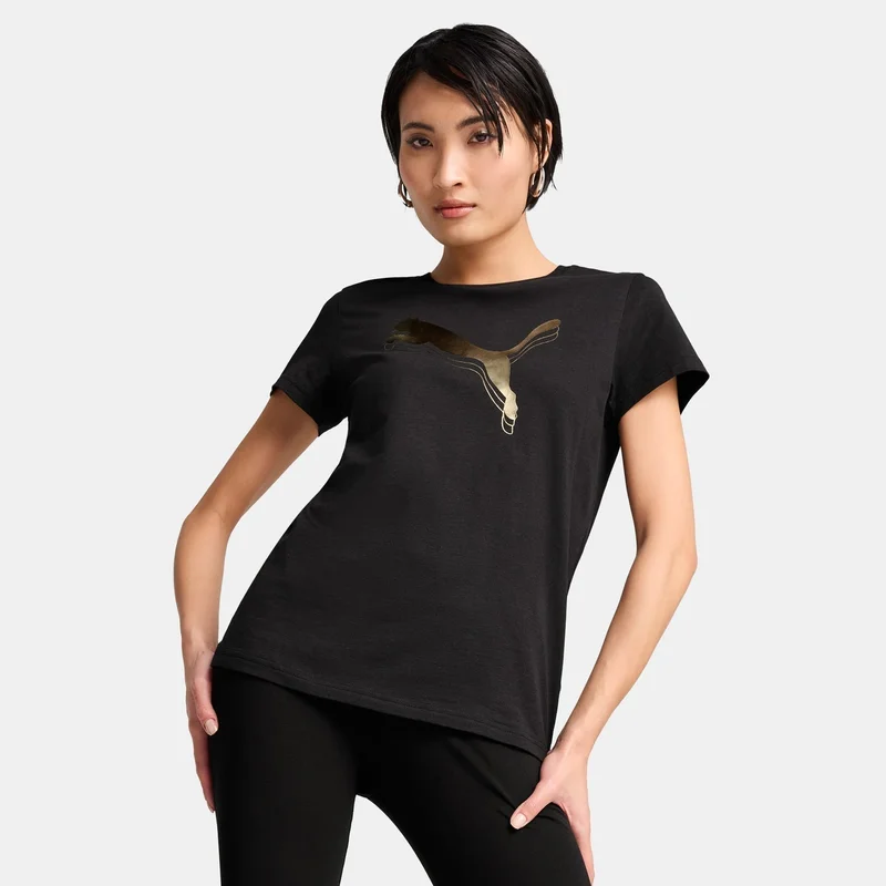 PUMA Women's Essentials Metallic T-Shirt