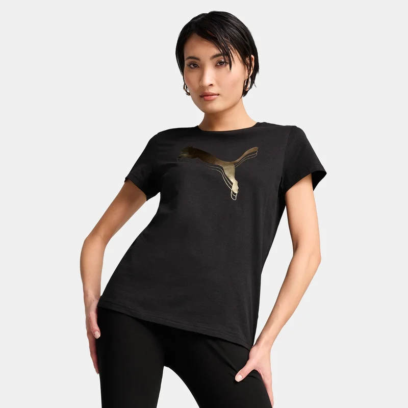 PUMA Women's Essentials Metallic T-Shirt