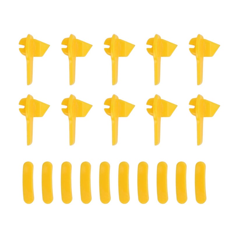 10 Sets Tire Demount Head Duck Insert Wearproof Rim Protector Tool - Image 2