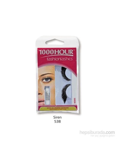 1000 Hour Natural False Eyelashes - Siren 