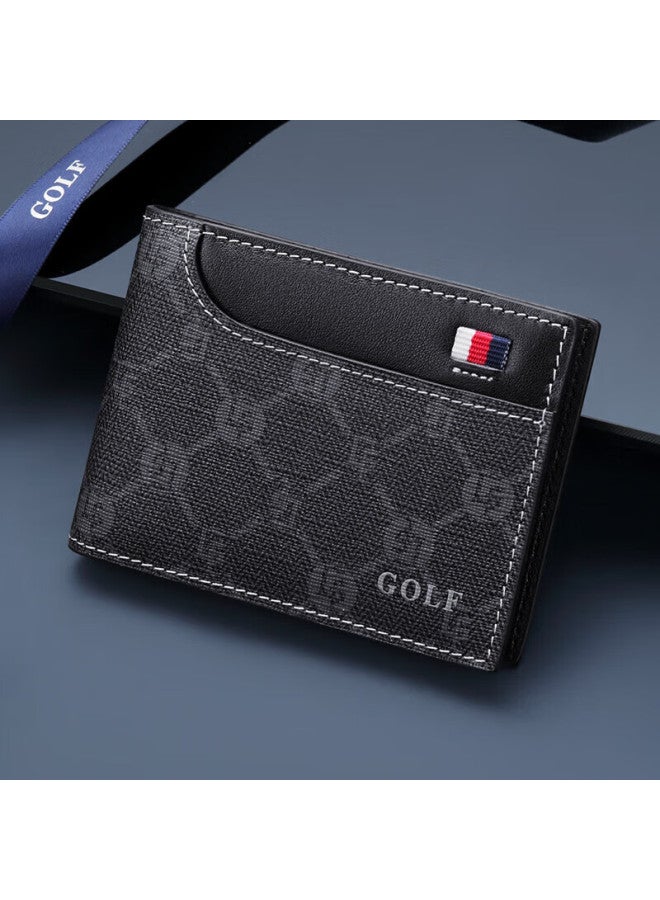 Golf Driving License Holder, Men's Car Driving Permit Case, Protective Cover For Women's Card Holder, Driver's License Clip, Gift Box Set - Image 1