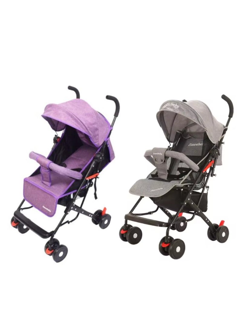 Baby Stroller Super Lightweight Stroller Foldable Stroller Push Chair, 1 Piece Assorted - Image 1