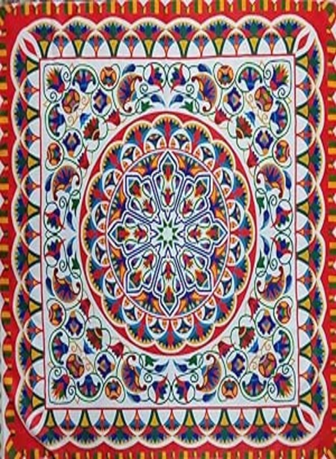 Ramadan Shapes Table Runner Size 140 X 140cm (random color)