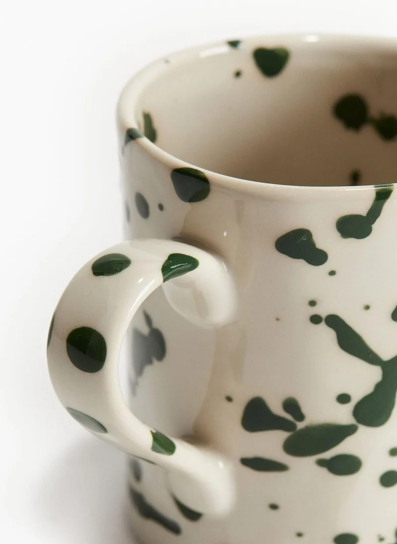 اتش اند ام Speckled-Glaze Stoneware Mug