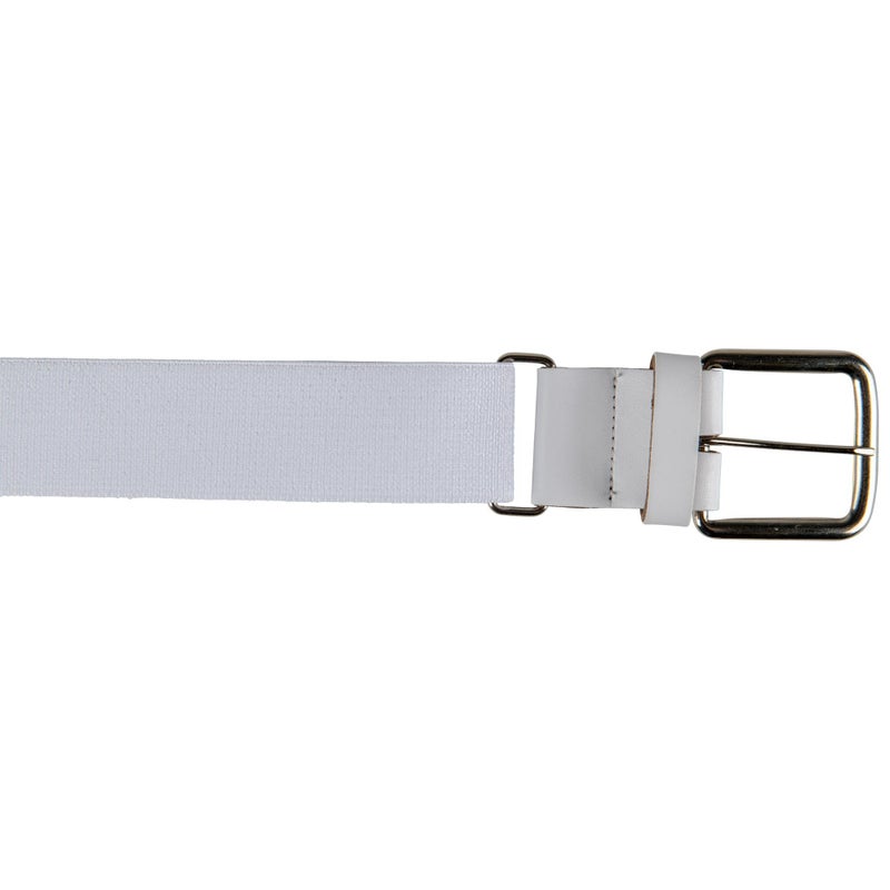 Champro Elastic Baseball Belt With 1.5-Inch Synthetic Tab (White  28-52-Inch) - Image 3