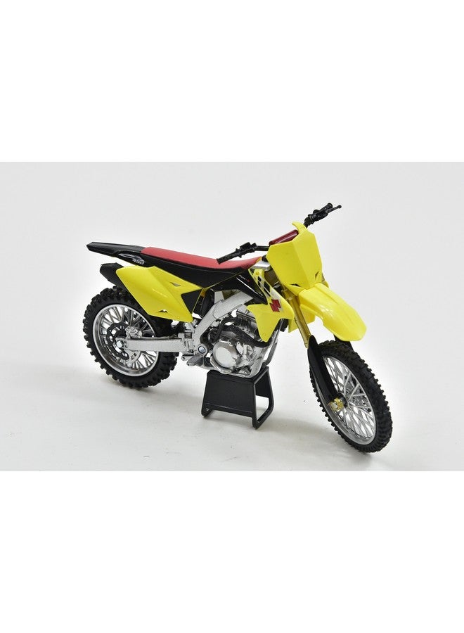 NewRay New-Ray 1/12 Suzuki RM-Z450 2014 Suzuki Motocross/Off-Road Bike, Yellow, (57643) - Image 4