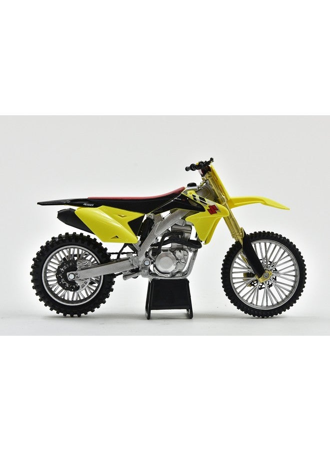 NewRay New-Ray 1/12 Suzuki RM-Z450 2014 Suzuki Motocross/Off-Road Bike, Yellow, (57643) - Image 3